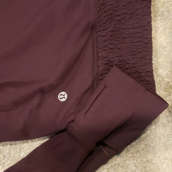 Lululemon Lead The Pack HoodieBlack Cherry - Picture 7 of 8